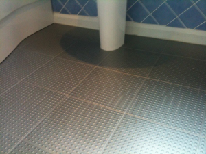Bathroom tiling